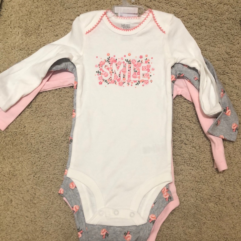 Brand new long sleeve onesie